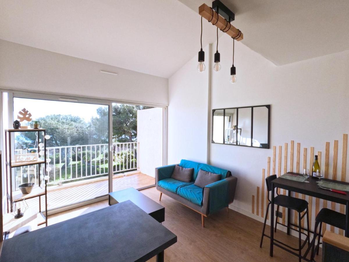 Appartement Hyeres - Costebelle Duplex Vue Mer Balcon Residence Privee Parking - Marie Caroline 외부 사진